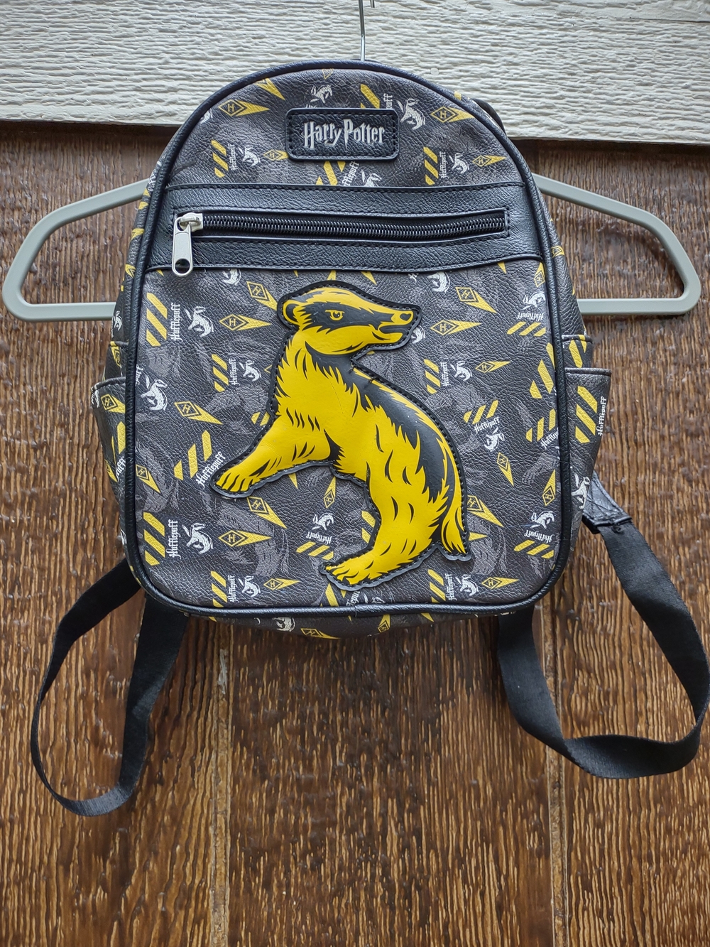 Harry Potter Hufflepuff house pride mini backpack